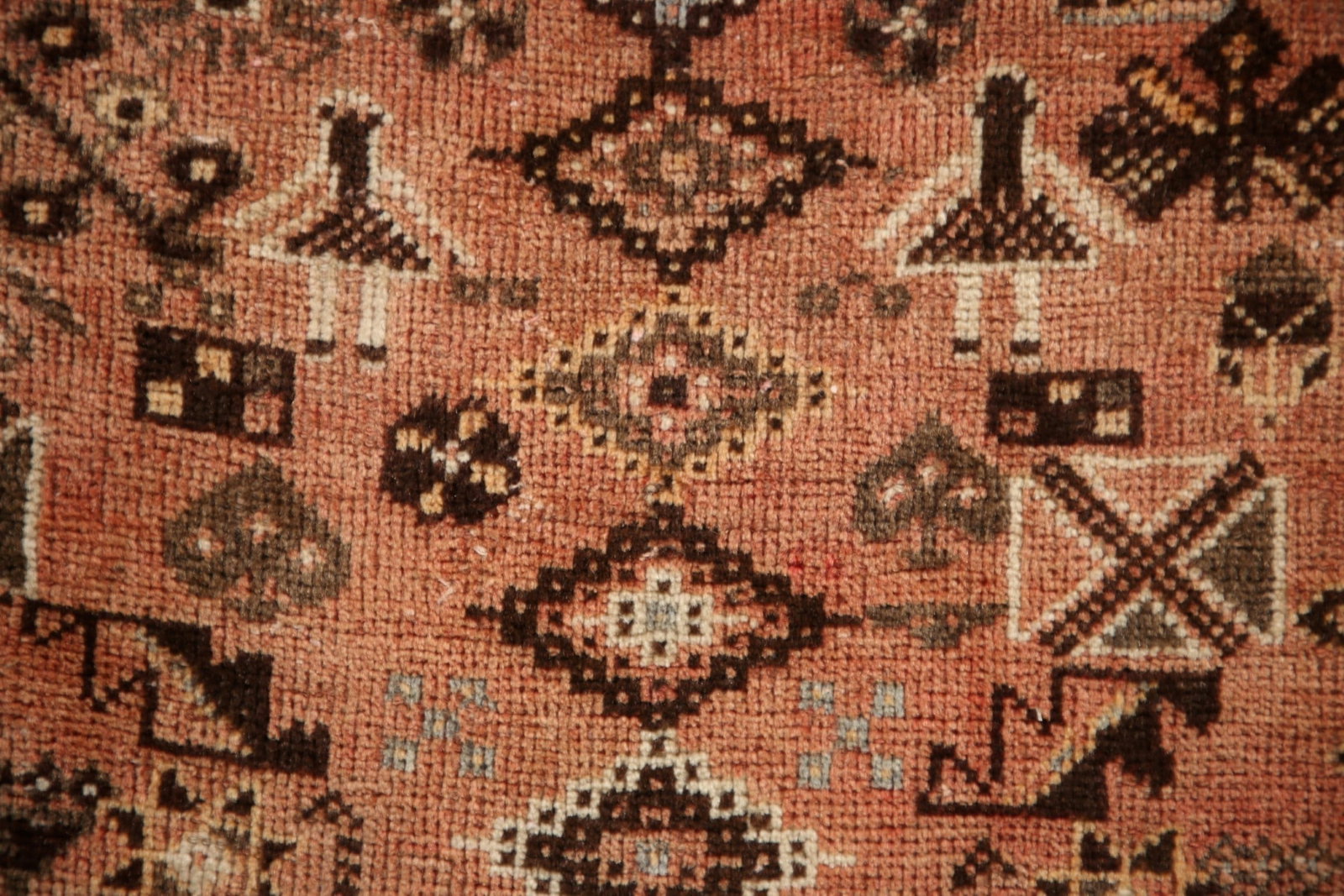 Antique Shiraz Persian Area Rug 6x9 - 9