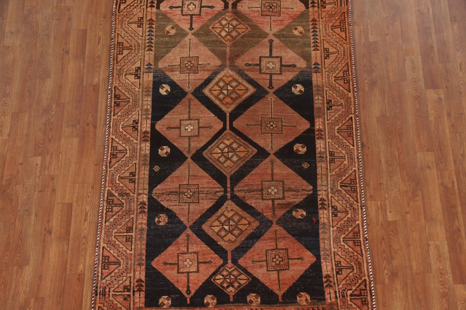 Pre-1900 Antique Vegetable Dye Lori Persian Rug 4x7 - 2