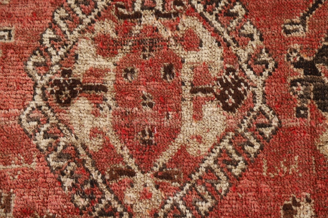 Antique Qashqai Persian Rug 4x7 - 7