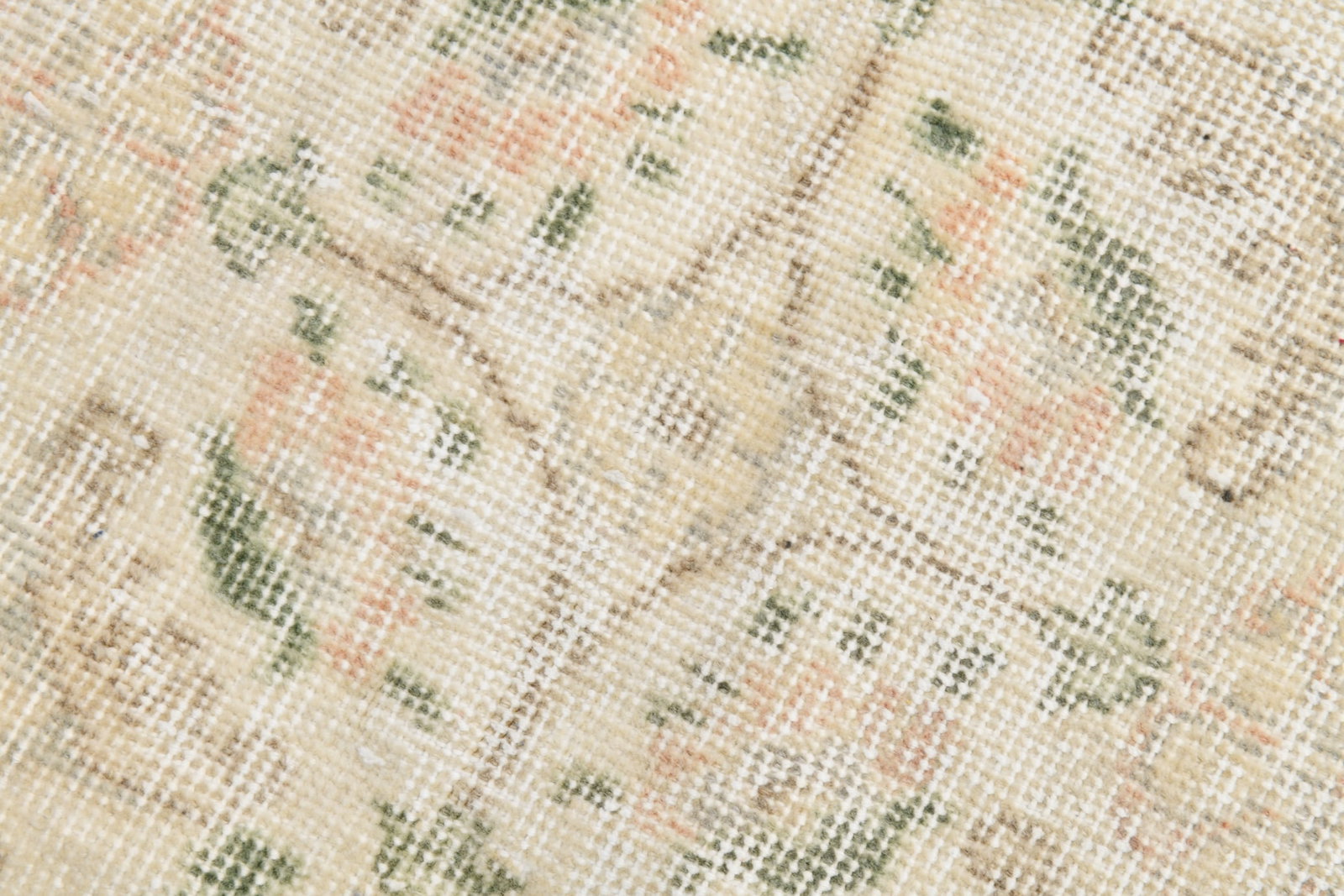 6'10'' x 10'2'' Handmade Vintage Wool Rug - 21791 - 6