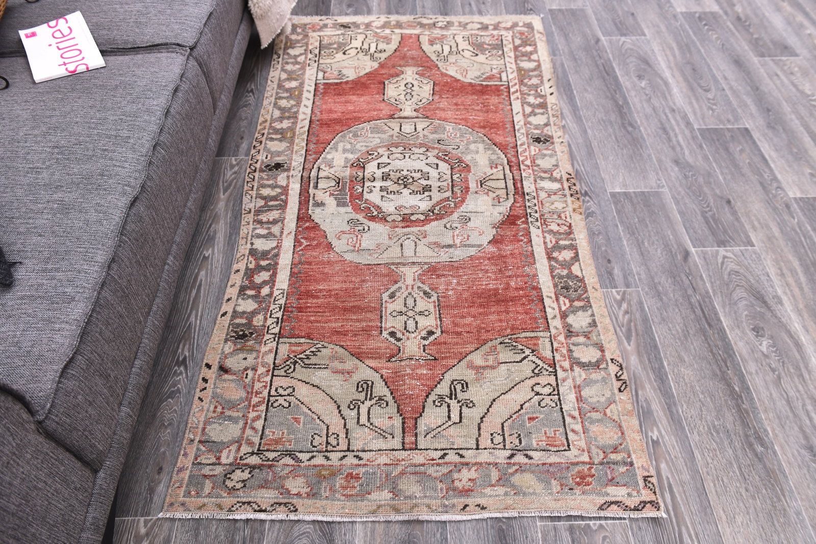 3'0'' x 5'10'' Turkish Vintage Runner Rug - 244626 - 3