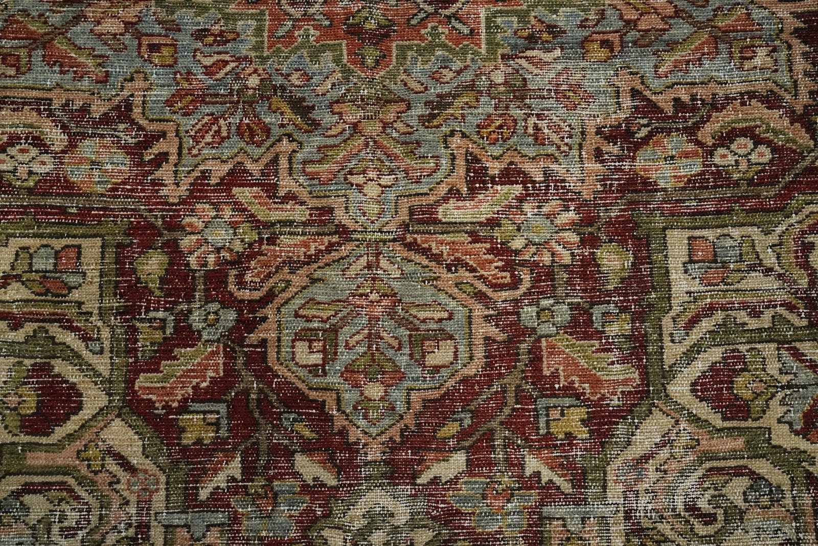Antique Wool Bakhtiari Persian Area Rug 9x11 - 4