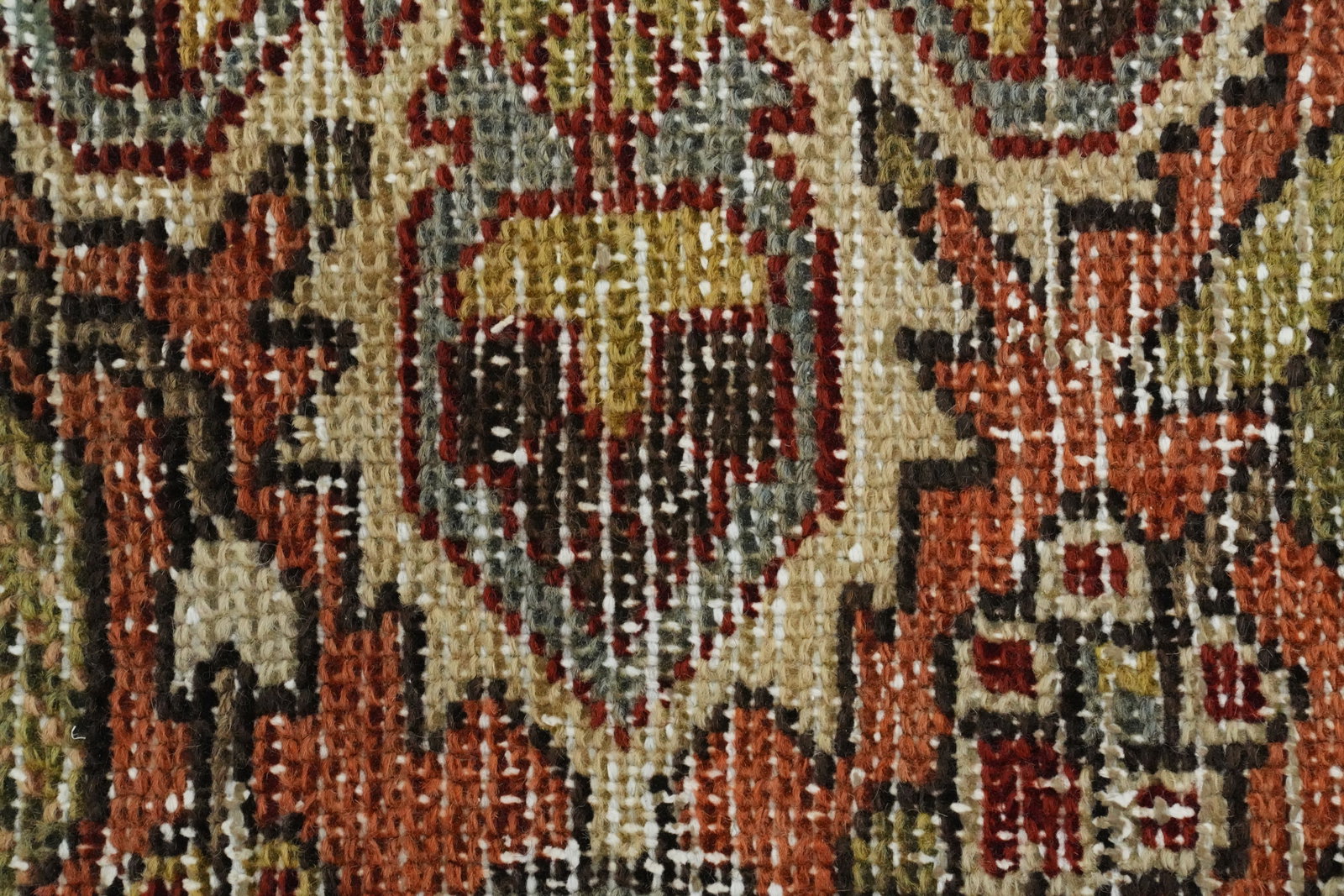 Antique Wool Bakhtiari Persian Area Rug 9x11 - 6
