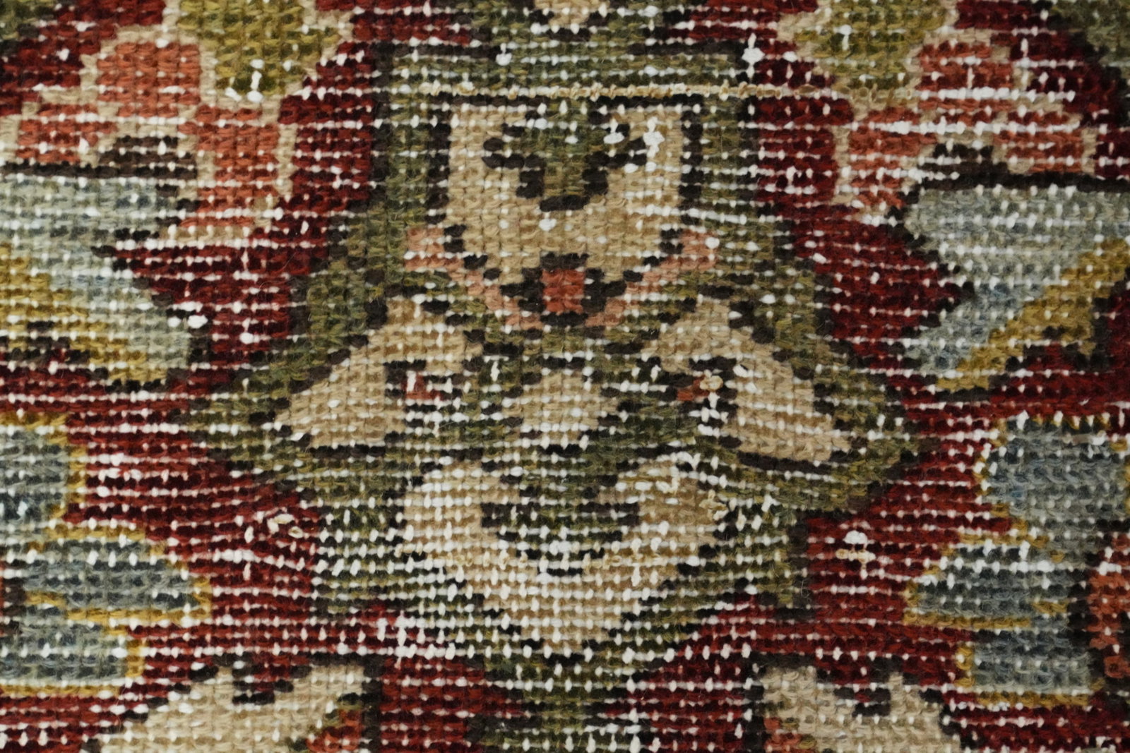 Antique Wool Bakhtiari Persian Area Rug 9x11 - 8