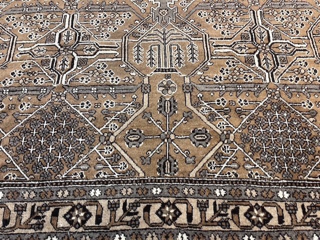 Antique Persian Natural Wool Bakhtiari-5159 - 4