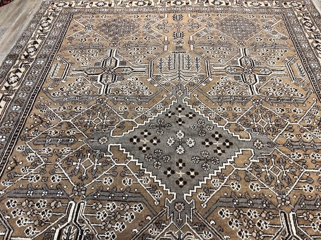 Antique Persian Natural Wool Bakhtiari-5159 - 7