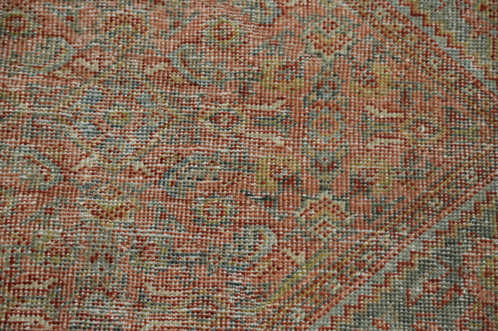Antique Vegetable Dye Mahal Persian Rug 4x7 - 7