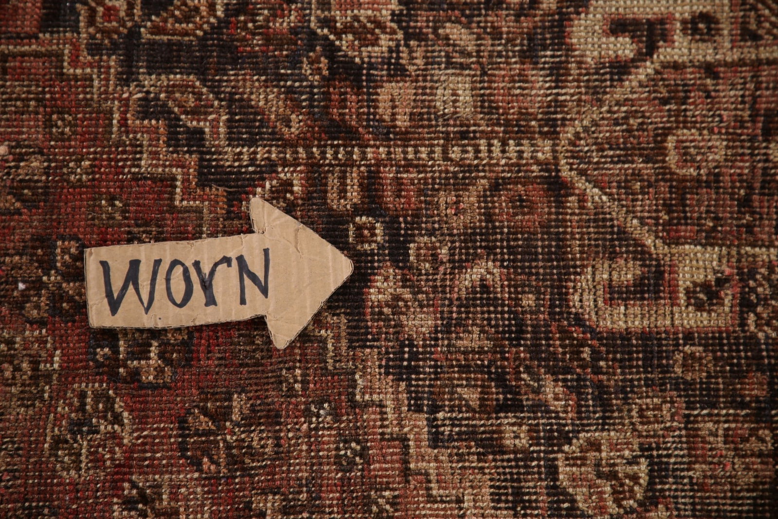 Antique Qashqai Persian Area Rug 5x8 - 9