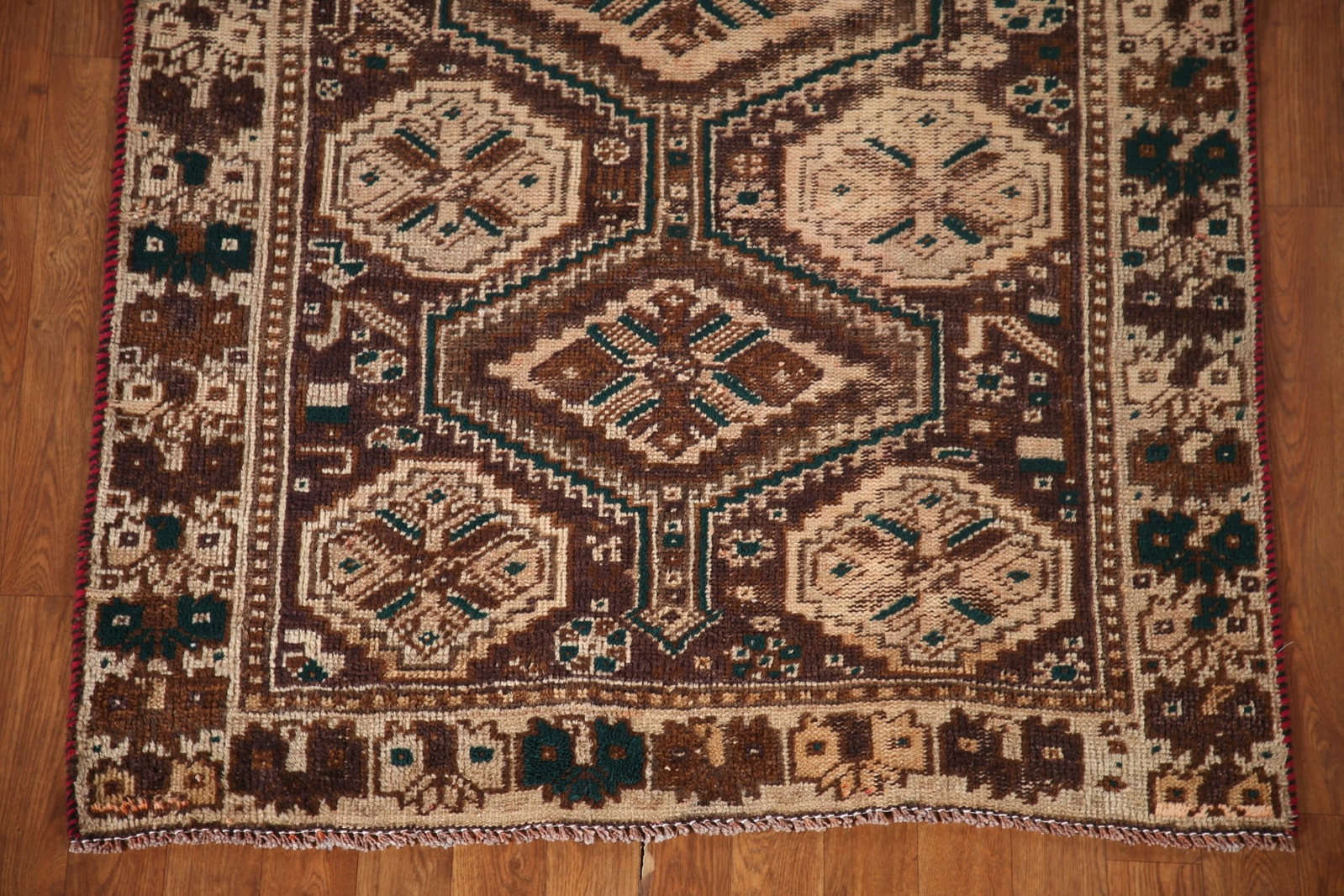 Pre-1900 Antique Tribal Qashqai Persian Rug 4x6 - 4