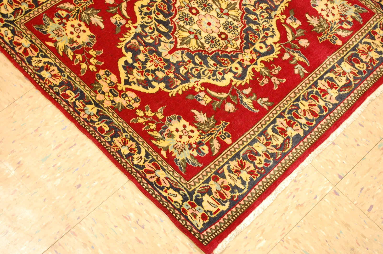 6'4'' x 9'8'' Turkish Vintage Runner Rug - 18961 - 8
