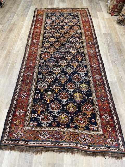 Antique Persian Lori - Bakhtiari Rug-5182 - 3