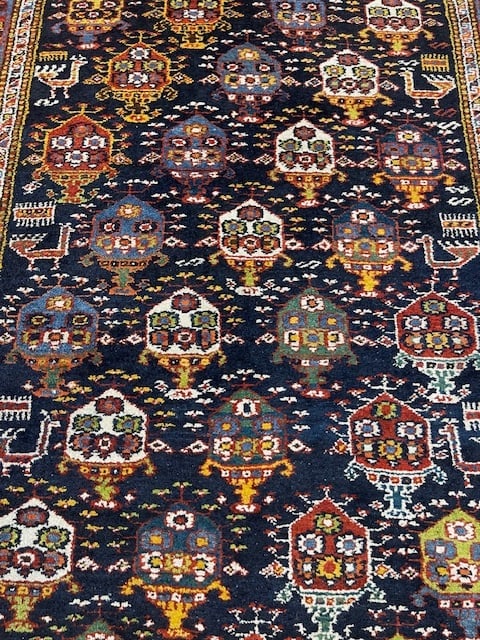 Antique Persian Lori - Bakhtiari Rug-5182 - 4