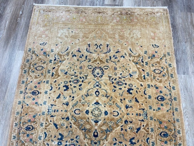 Vintage Persian Tabriz rug-5145 - 4