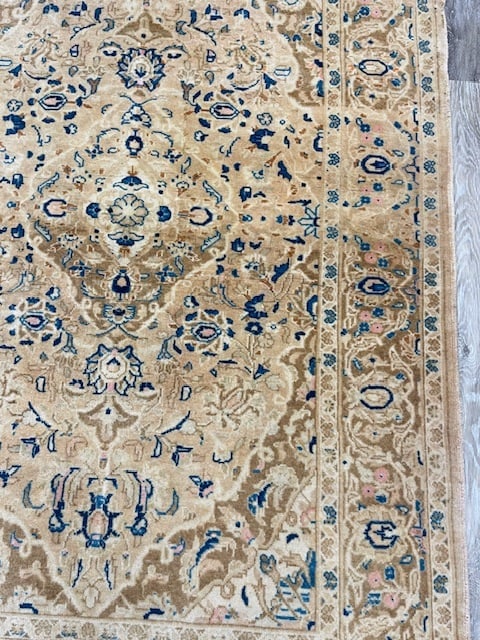 Vintage Persian Tabriz rug-5145 - 6