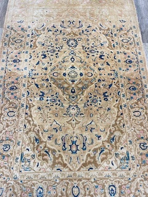 Vintage Persian Tabriz rug-5145 - 7
