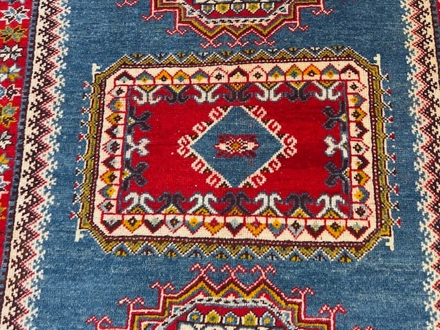 Antique Kazak Design Moroccon Rug-5144 - 5