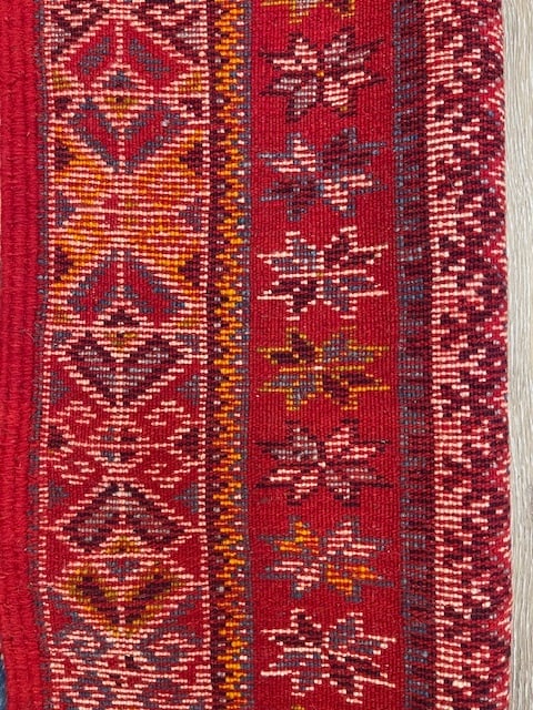Antique Kazak Design Moroccon Rug-5144 - 9