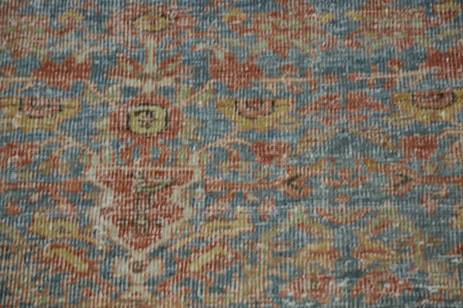 Pre-1900 Antique Vegetable Dye Mahal Persian Rug 4x6 - 6