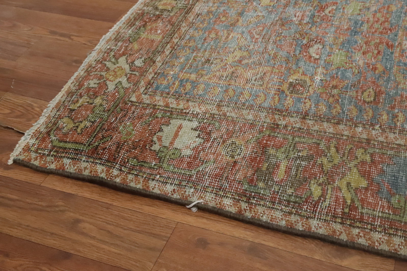 Pre-1900 Antique Vegetable Dye Mahal Persian Rug 4x6 - 9
