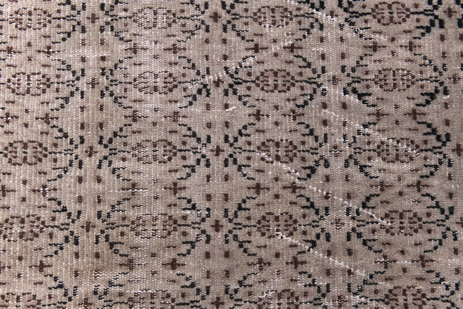 2'7'' x 8'1'' Handmade Vintage Wool Rug - 244620 - 5