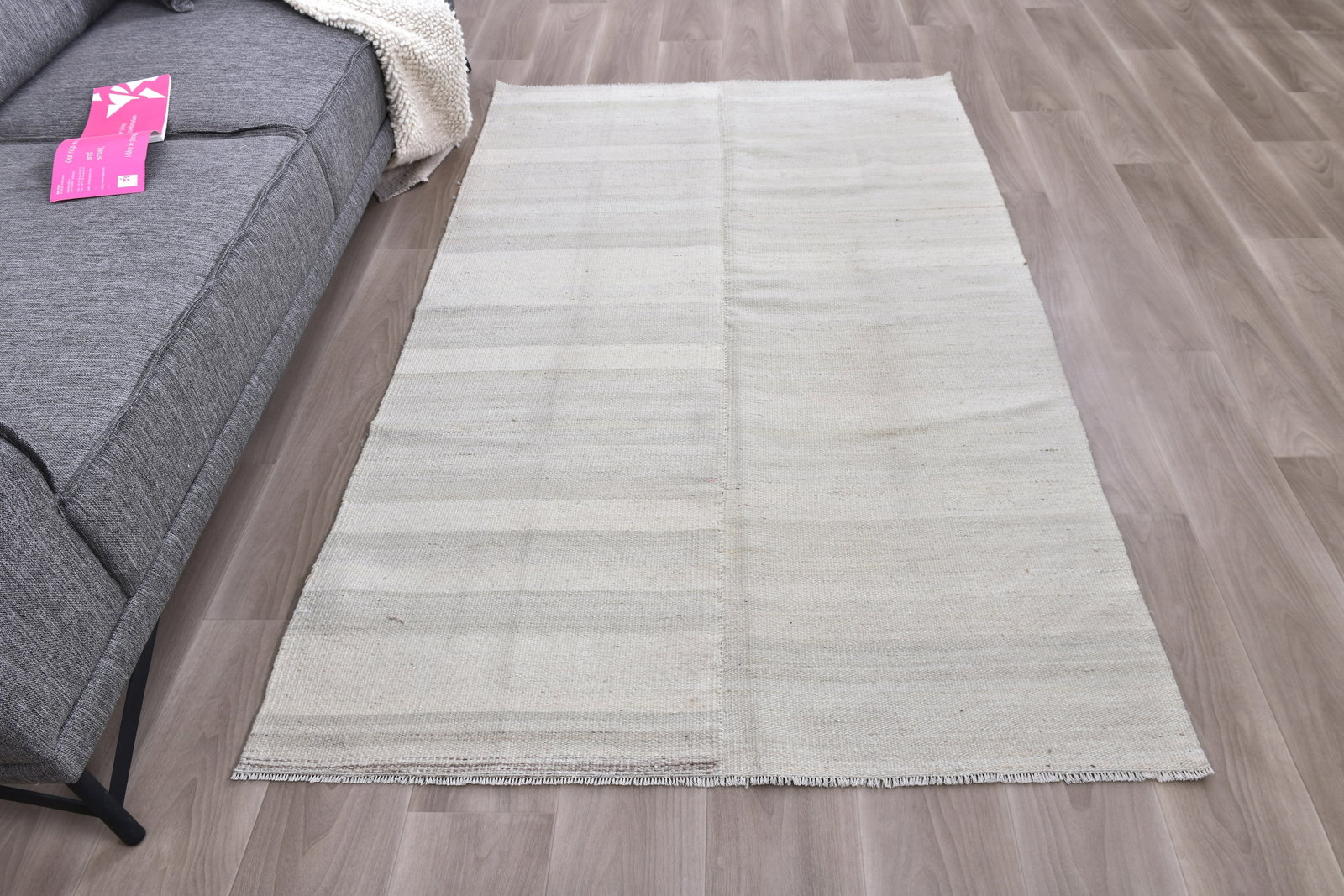 4'3'' x 6'8'' Turkish Vintage Runner Rug - 241159 - 3