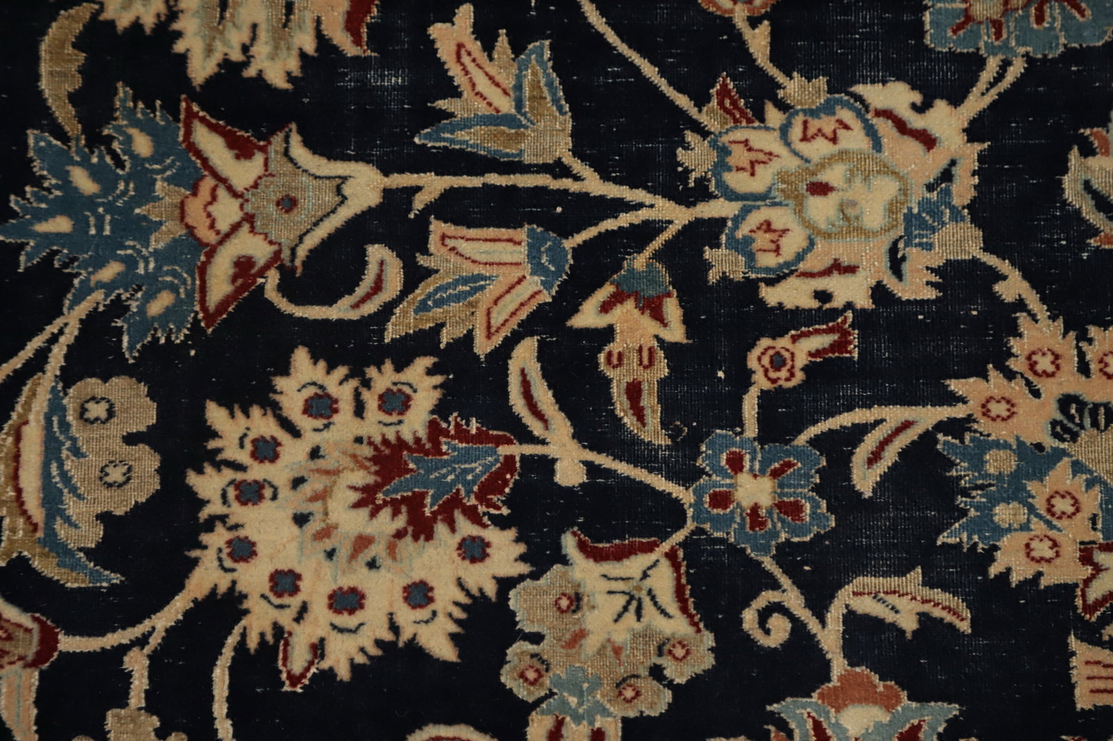 Antique Vegetable Dye Nain Toodeshk Persian Area Rug 7x11 - 7