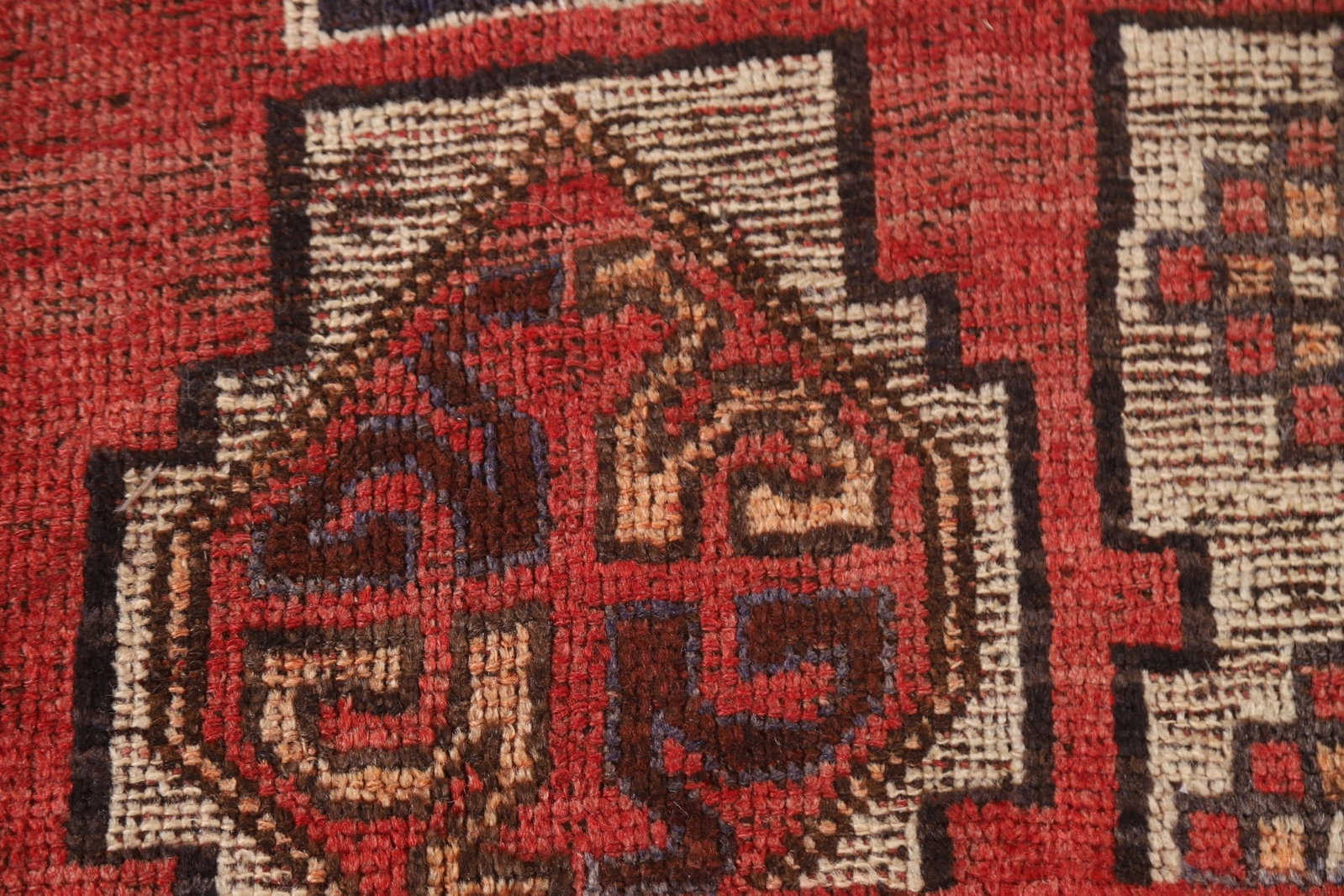 Antique Wool Lori Persian Rug 4x7 - 7