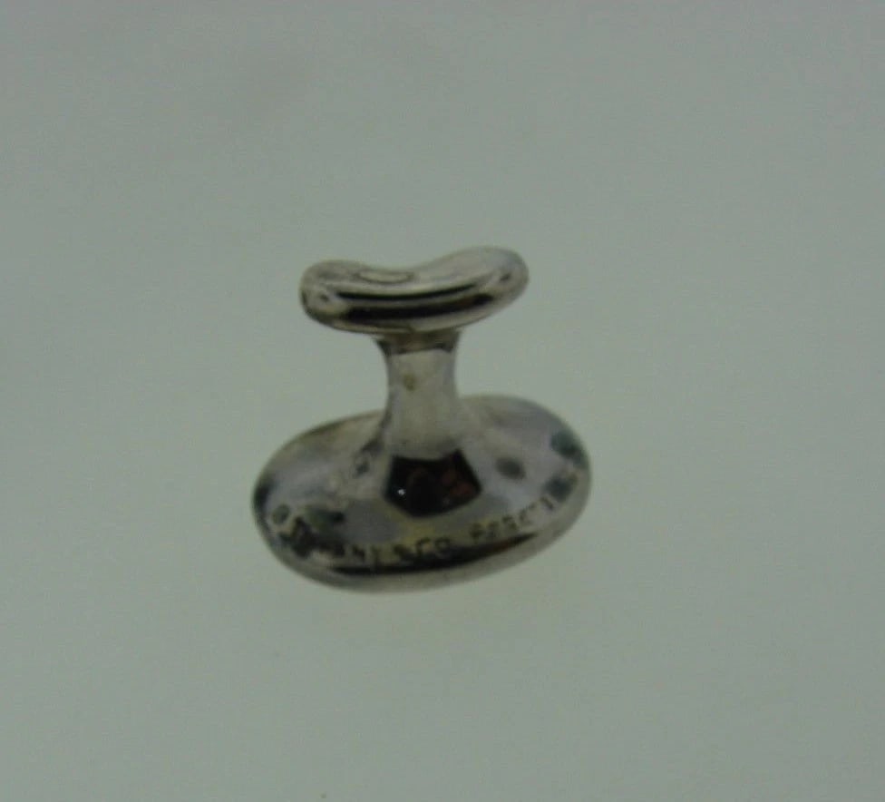CHIC Tiffany & Co. Elsa Peretti Sterling Silver Cufflinks - 4