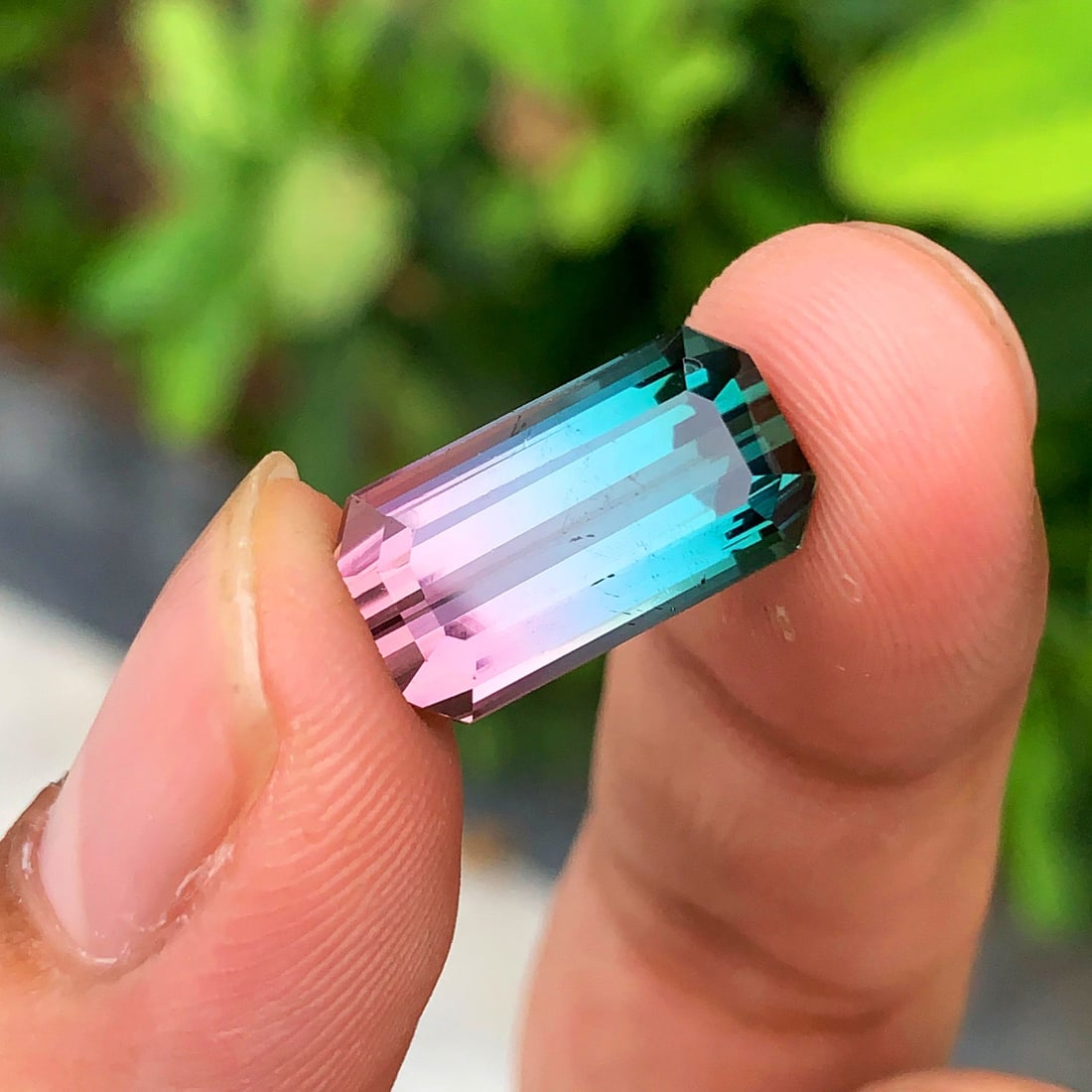 Tri Color Tourmaline Loose Gemstone, Natural Tourmaline Gemstone For Ring - 5