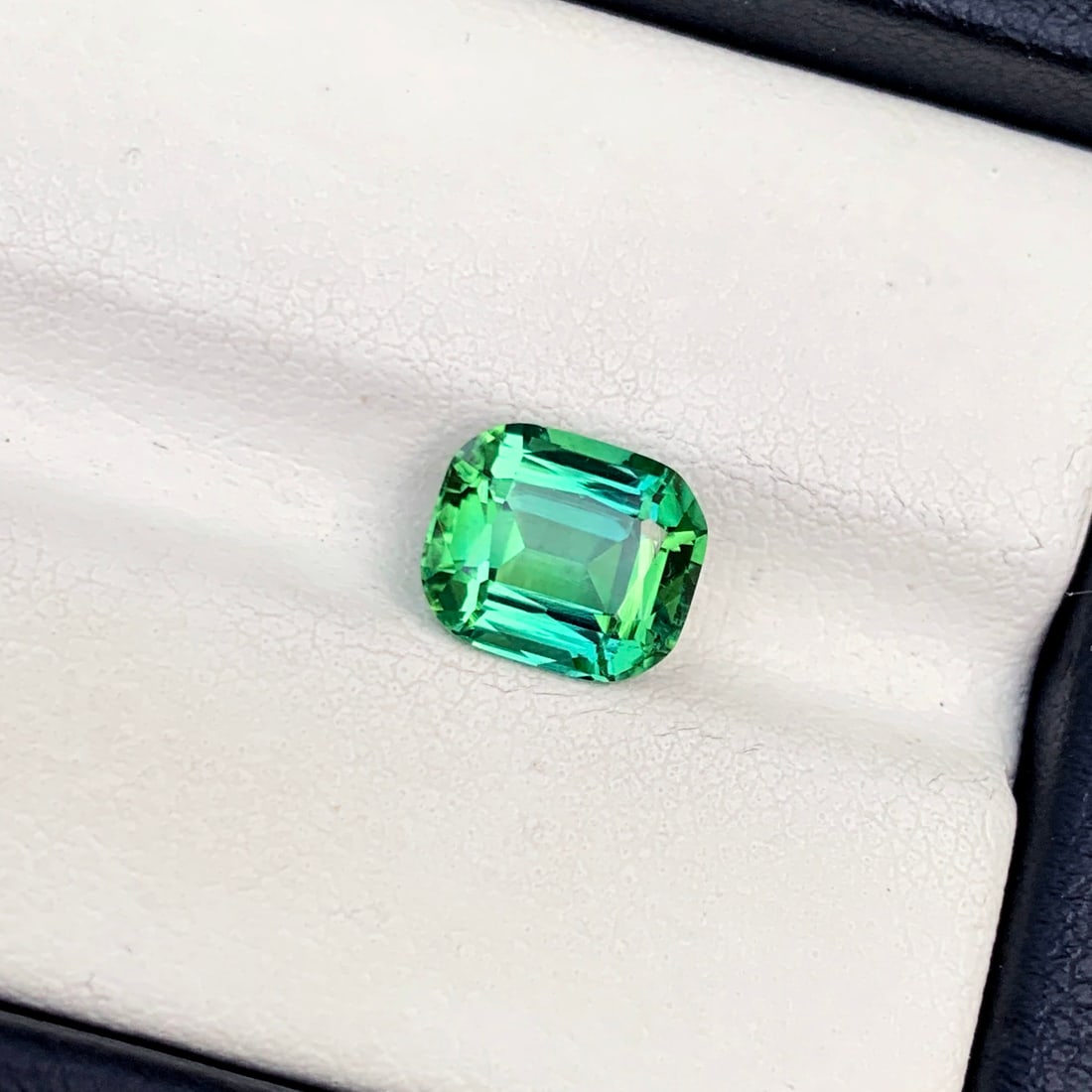 Bluish Green Tourmaline Ring Stone, Natural Tourmaline Gemstone For Ring - 2