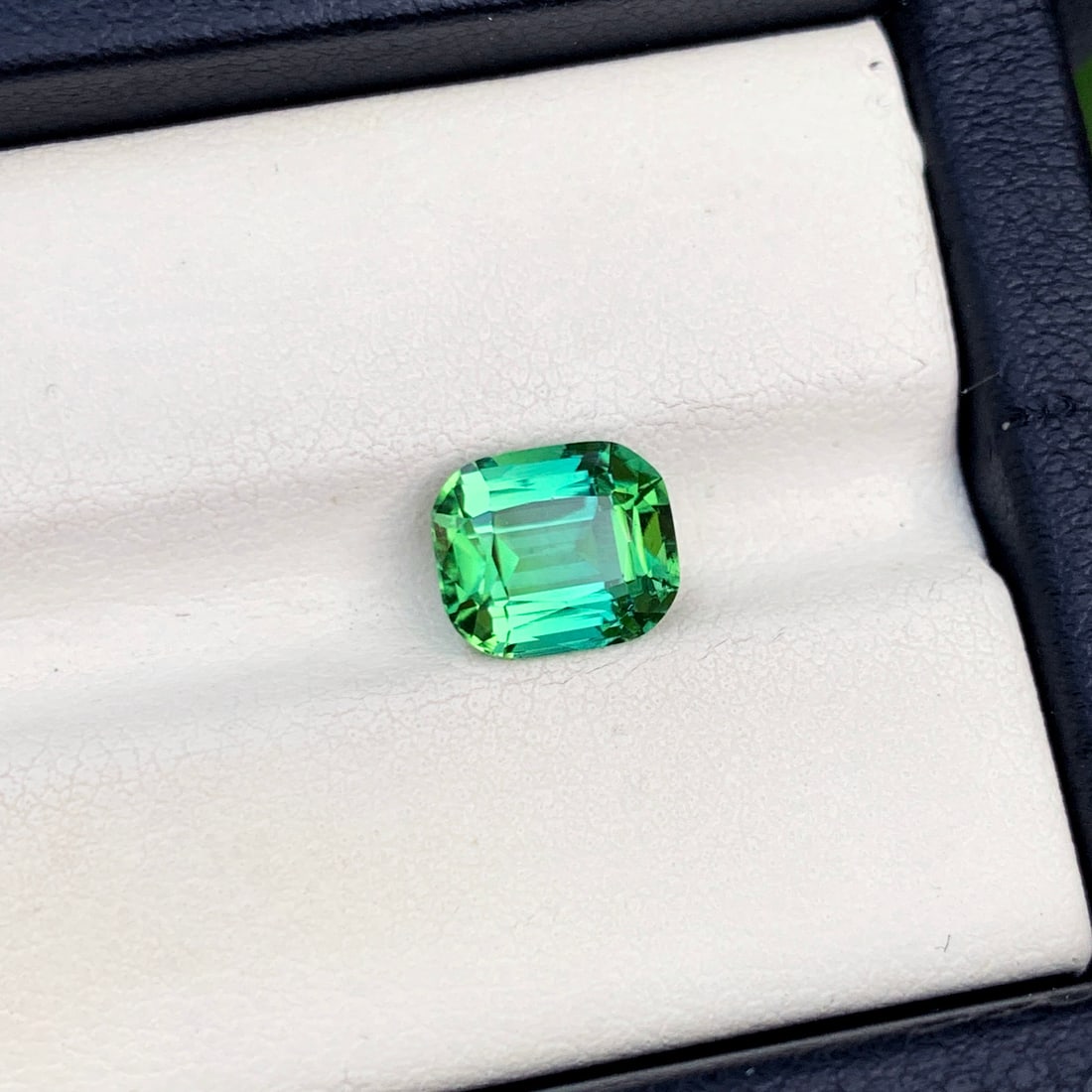 Bluish Green Tourmaline Ring Stone, Natural Tourmaline Gemstone For Ring - 3