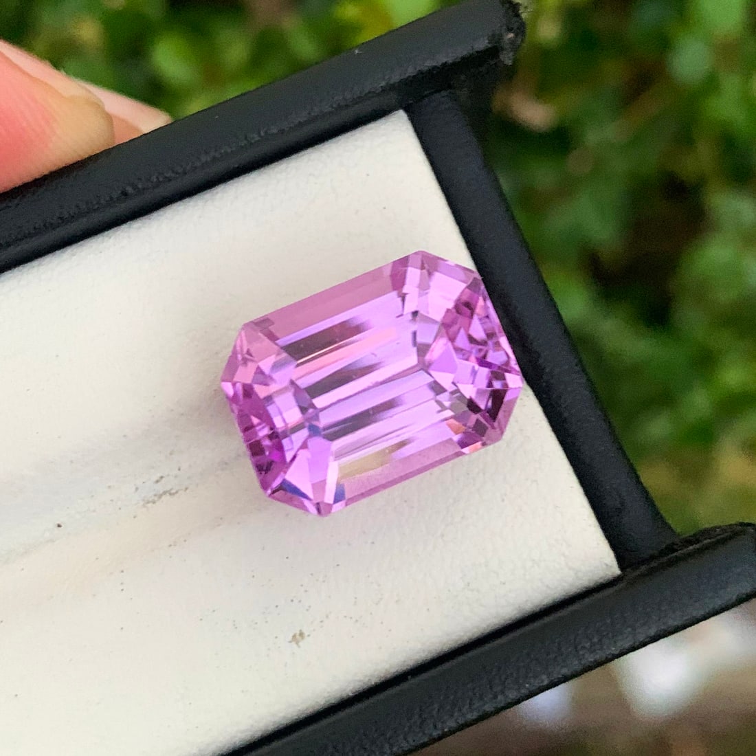 Deep Pink Kunzite Gemstone For Jewelry Making, Lilac Kunzite Loose Stone - 2