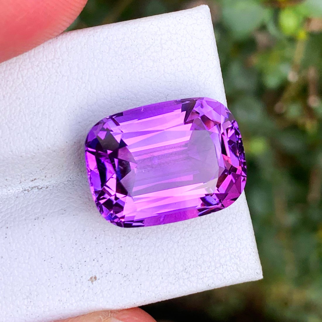 Purple Amethyst Gemstone, Natural Amethyst Ring Stone - 3