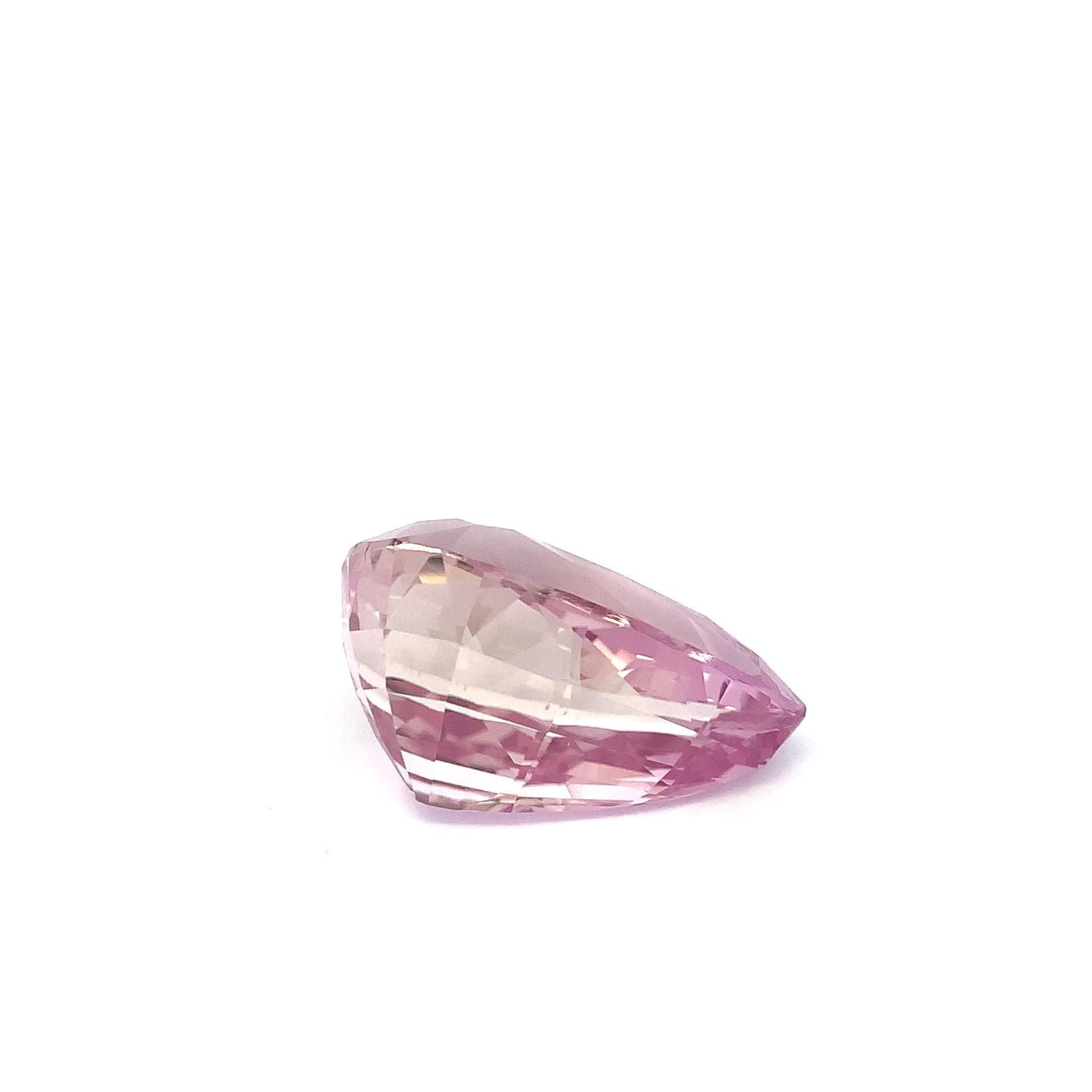 66.75 Carat Pear Kunzite Loose Gemstone For Jewelry And Collection - 2
