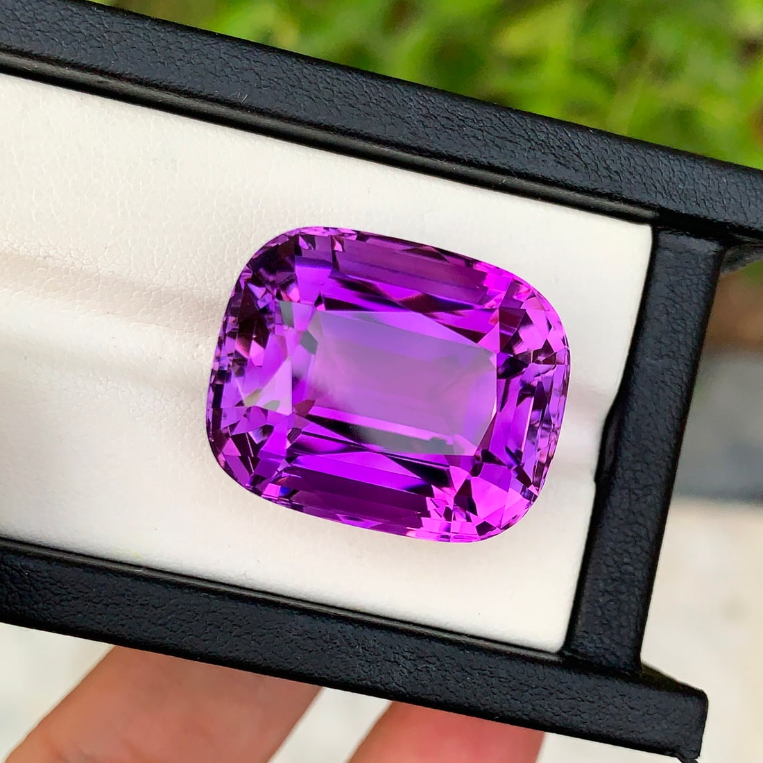 Natural Amethyst Loose Gemstone, Deep Purple Amethyst Gemstone, Flawless - 3