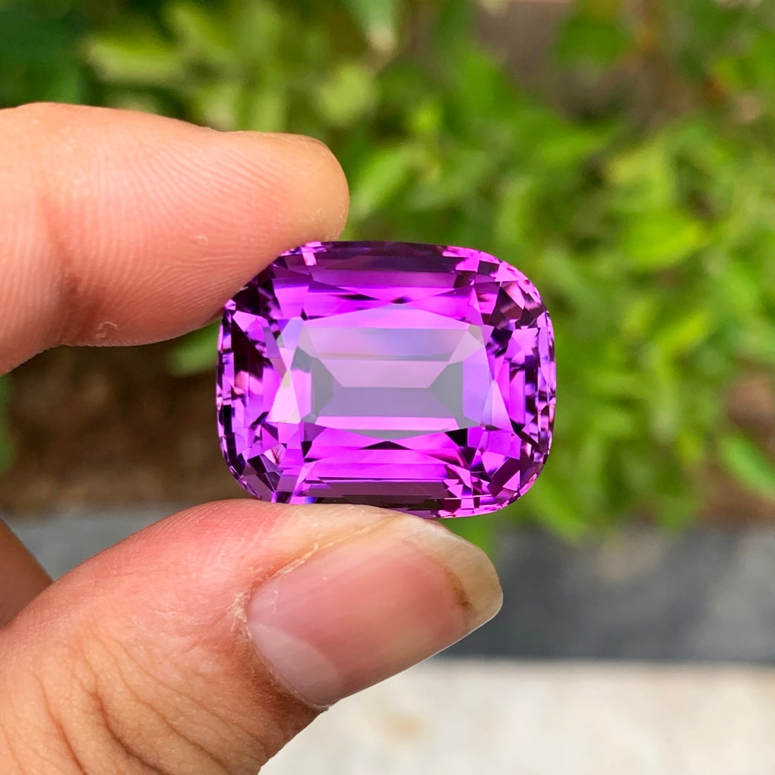 Natural Amethyst Loose Gemstone, Deep Purple Amethyst Gemstone, Flawless - 5