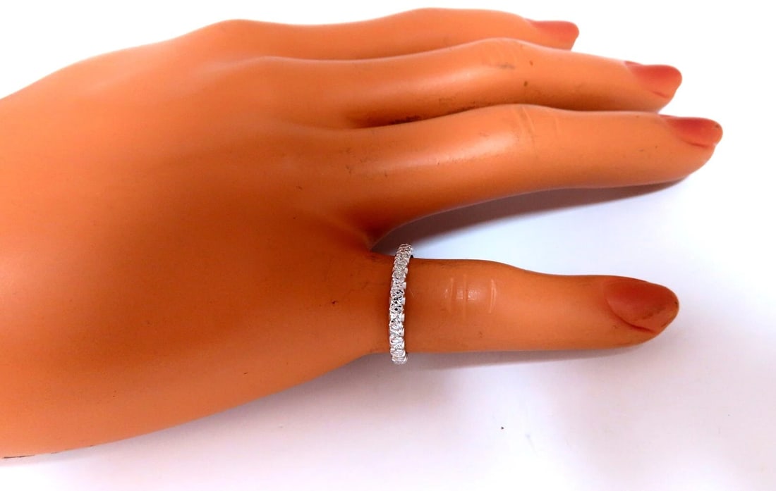 .50ct Natural Round Diamonds Ring Sharing Prong 14kt *v - 4