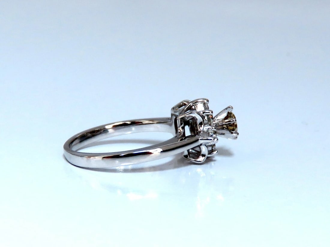 .40ct Natural Fancy Color Yellow Brown Diamond Ring 14kt *v - 4