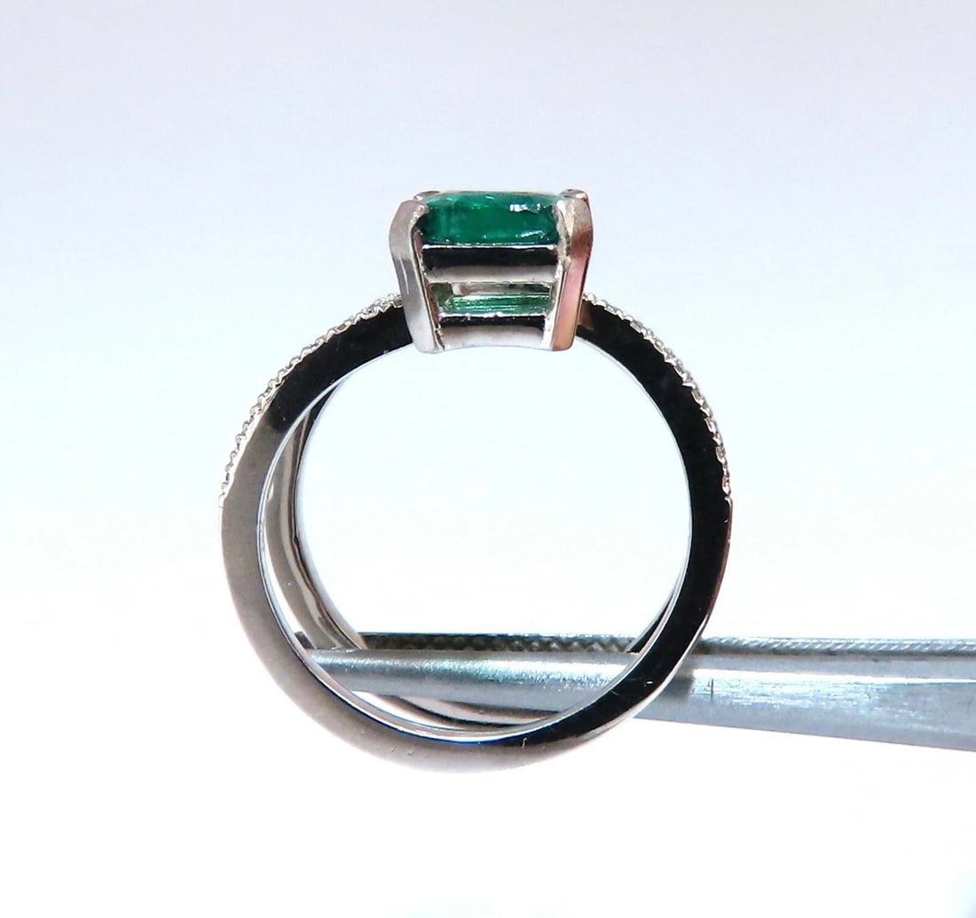2.20ct Natural Emerald Ring Swirl Snake Mod Deco 14kt** - 4