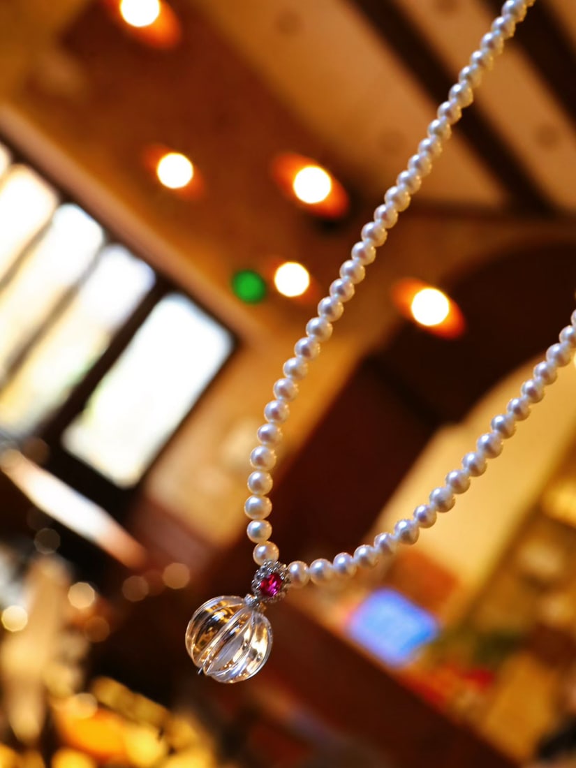 Natural Freshwater Pearl Necklace - 4