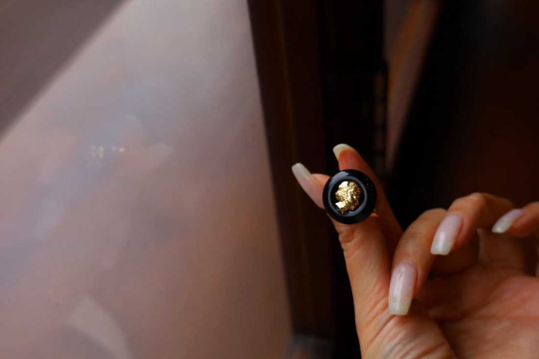 Sterling Silver Black Onyx Ring - 4