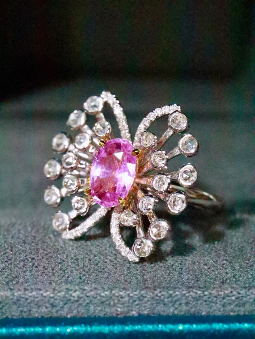 18K Gold Sapphire Ring - 2