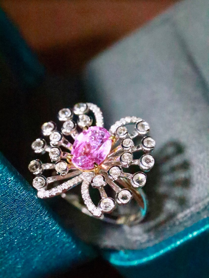 18K Gold Sapphire Ring - 3