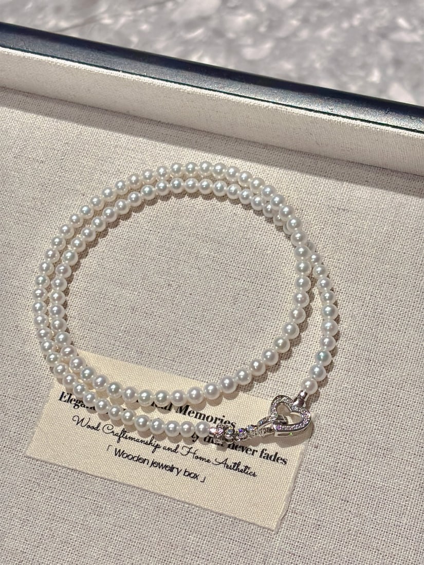Natural Freshwater Pearl Necklace - 2