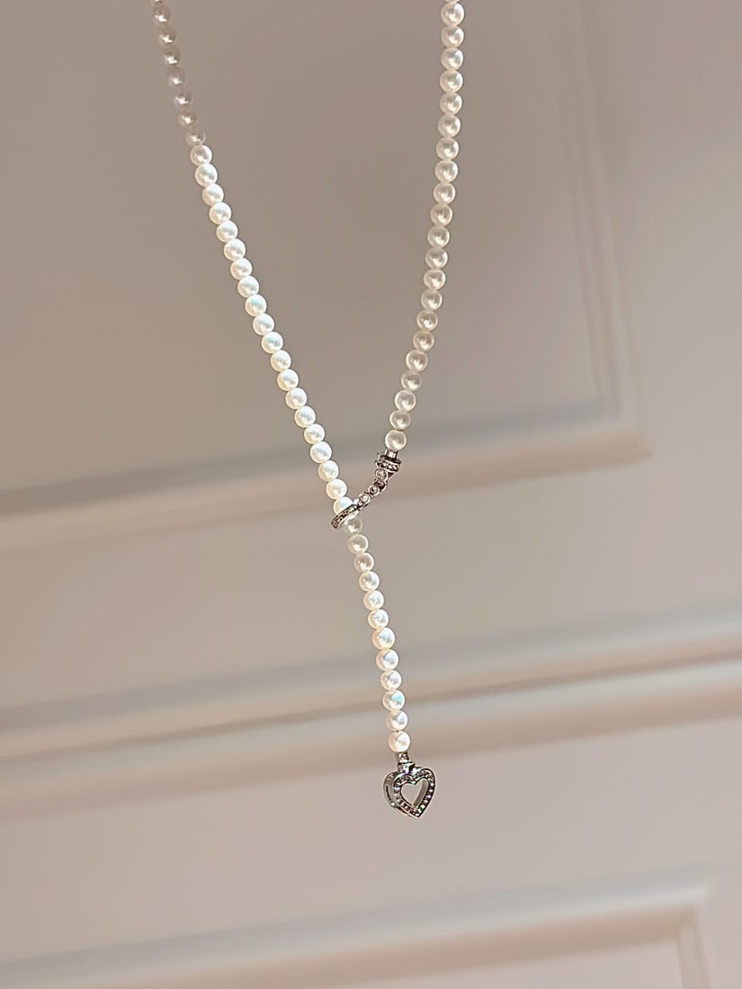 Natural Freshwater Pearl Necklace - 3