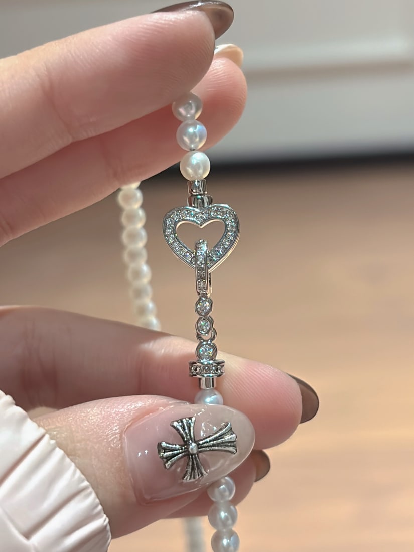 Natural Freshwater Pearl Necklace - 4