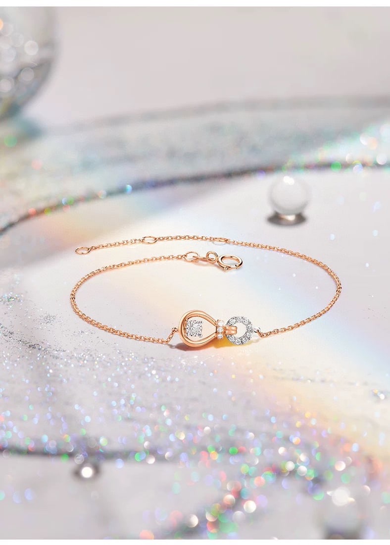 18K Gold Diamond Bracelet - 3