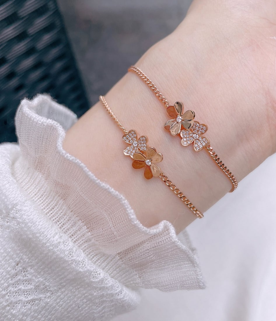 18K Gold Diamond Bracelet - 2