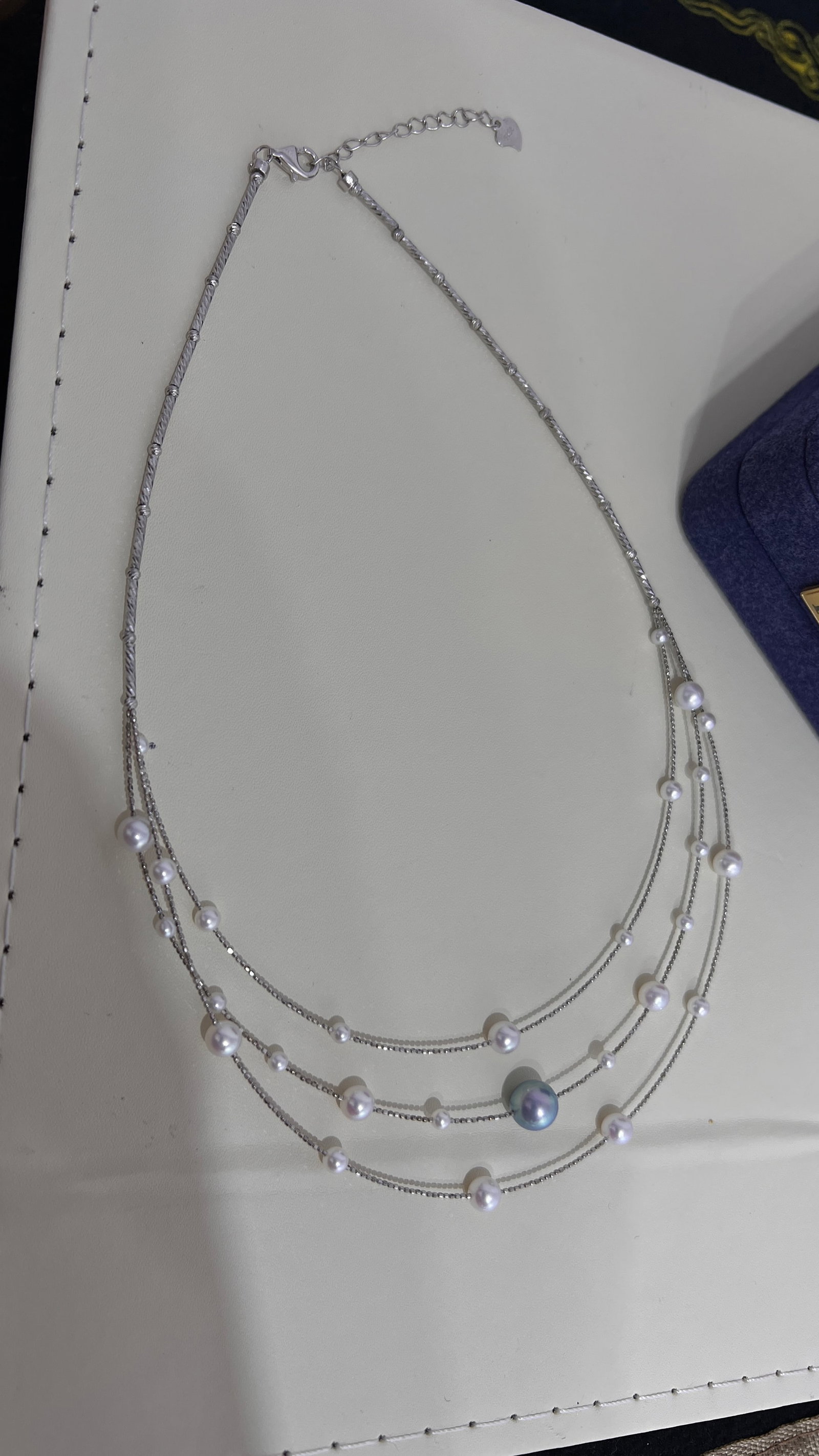 Freshwater pearl necklace - 4