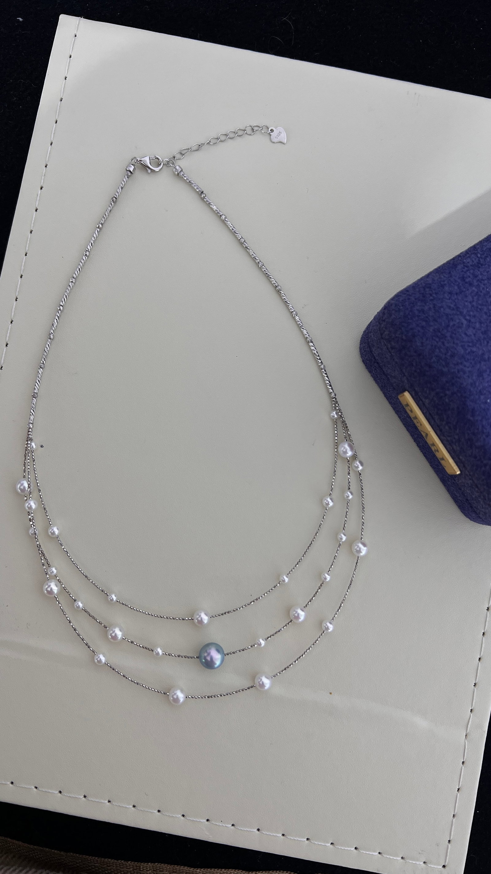 Freshwater pearl necklace - 7